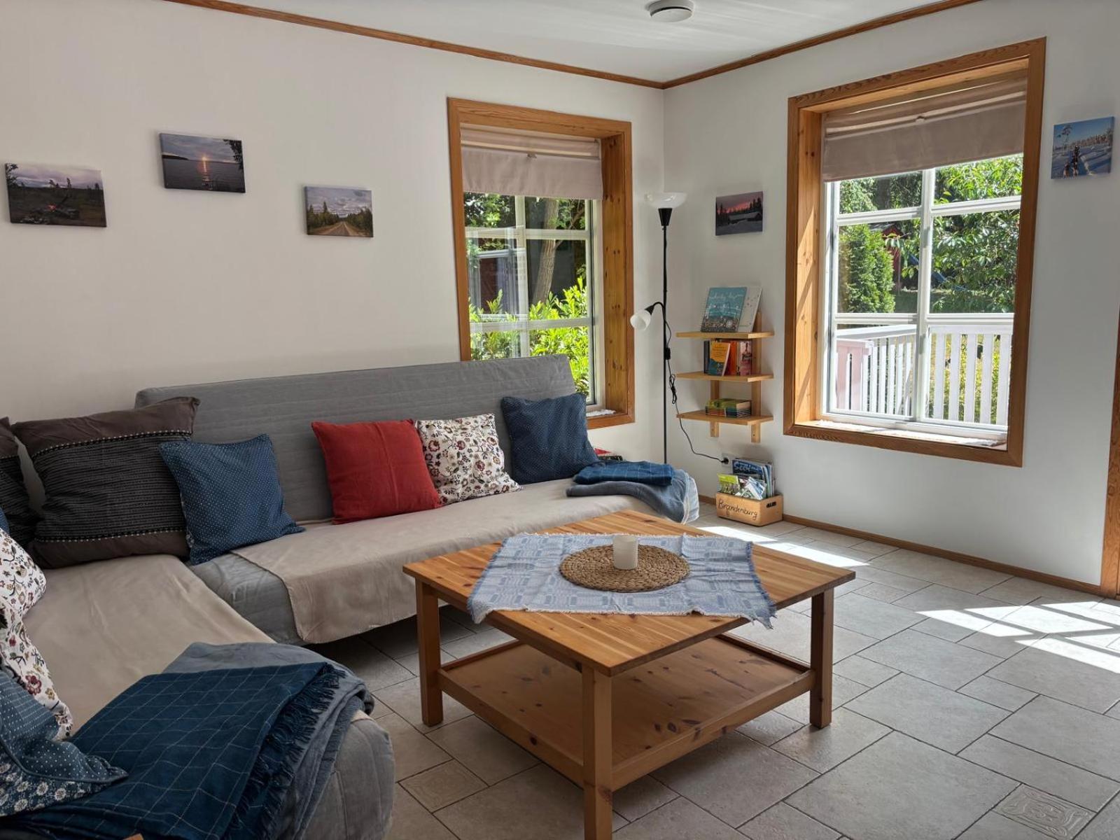 Toms Stuga Ferienwohnung Schöneiche Zewnętrze zdjęcie